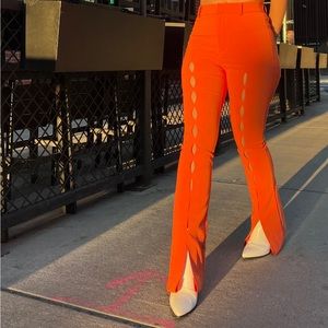 Used twice & the bottom is hemmed to make an inch shorter easily removable